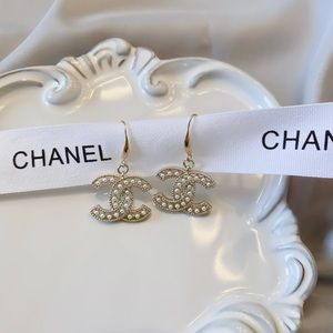Authentic Chanel re-purposed earrings
